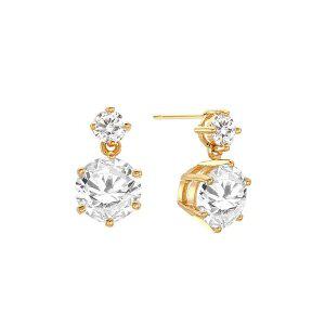 [골드피아] 14K 골드핀 테리아큐 귀걸이