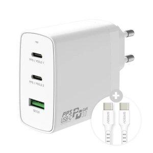 밸류엠 PD 100W PPS 초고속 Gan 멀티 충전기+케이블