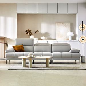 [자코모] 카밍 4인 기능성 천연면피 소가죽 소파