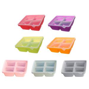 SILIPOT 실리콘 아이스 얼음틀 아이스큐브4구 컬러 택1