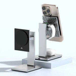 밸류엠 3in1 맥세이프 고속 무선충전 거치대