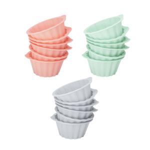 SILIPOT 실리콘 간식 조리 머핀 빵 틀 소 6P 컬러 택1