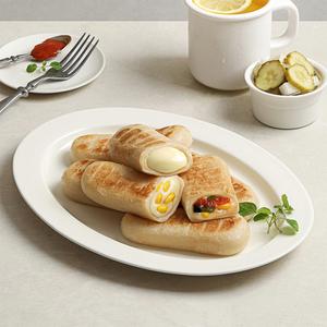 [다신샵] 저당 곤약현미 떡마리 4종 20팩 (콘치즈,피자,통모짜,치즈떡볶이) / 키토 저