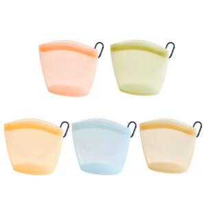 SILIPOT 실리콘 포터블 지퍼백