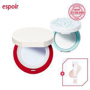 에스쁘아 비벨벳 세범컷 쿨링 쿠션 15.8g + 프레쉬 세팅 미니 파우더 3g (+선크림 세라