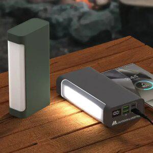 밸류엠 65W LED 랜턴 PD PPS 초고속 보조배터리 30000mAh 대용량 캠핑용