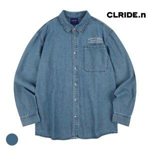 클라이드앤 데님 셔츠 블루 FOASH141M