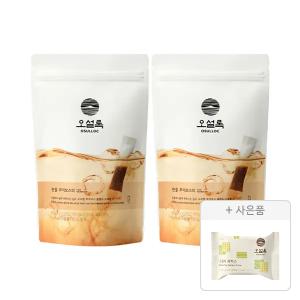 오설록 찬물 루이보스티 20입, 2개 + 증정(그린티웨하스 17g, 1개)