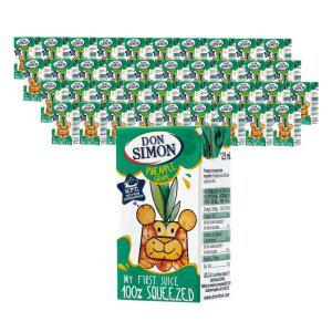 [돈시몬 공식] 임박재고 100% NFC 착즙주스 파인애플포도 125ml x 40팩