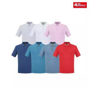 [레드페이스 본사] 탑아이스에버요꼬칼라하프티셔츠 REWMTSMBE210