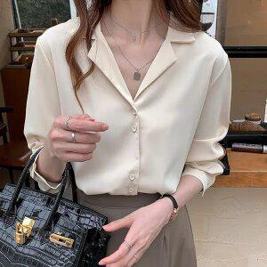 어나더블 메이시 긴팔 블라우스