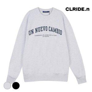 클라이드앤 남성 레터링 맨투맨 티셔츠 FOATS123M