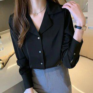 어나더블 팬시 카라 블라우스