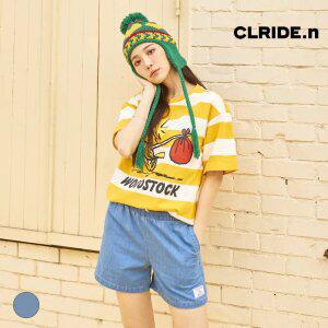 [택가 39,800원] 클라이드앤 반바지 밴딩 데님 팬츠 FNBDP752F