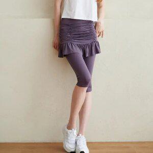 허그 여름레깅스 샌디7부 치마레깅스 치마바지