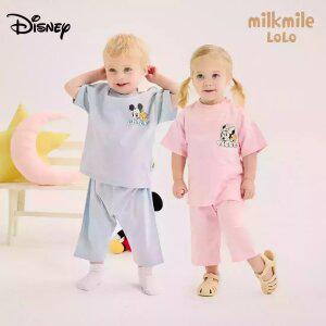 [밀크마일로로] [디즈니]베이비 미키미니마우스 리틀베어실내상하세트