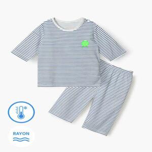 유니프랜드 굿스마일(NY) 쿨레이온 7부내의 아동 유아실내복 여름 간절기 상하세트