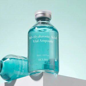 에클리스 10중 히알루론산 바이알 앰플 50ml 에클리스 수분 속건조 보습