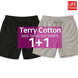 2장1세트 고밀도 밴딩 트레이닝 헬스 운동 츄리닝 5부 반바지 남성 여성