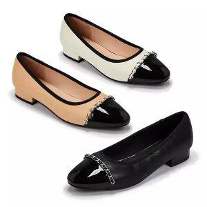 에스콰이아 여성 베르에 클래식 플랫슈즈 FSHQ810_812