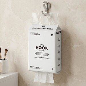 올챌린지 걸어쓰는 화장지 4겹 훅 티슈 200매 6개입