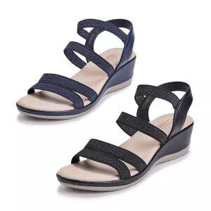 에스콰이아 여성 스트랩 웨지힐 FMSD918_919