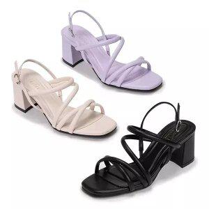 에스콰이아 여성 뮤즈 스트랩 샌들 힐 FMSD526_528