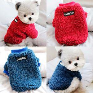 강아지옷 고양이옷 겨울 보아털 뽀글이 후리스 자켓 점퍼 S-XL