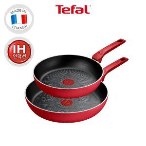 [테팔] 인덕션 티타늄2X 데일리 엑스퍼트 2종(팬24+팬28)