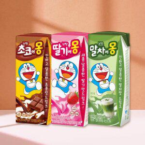 남양 초코에몽 골라담기 초코에몽/딸기에몽/말차에몽 190ml 24팩+24팩