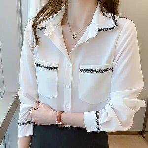 어나더블 꼬띠아르 블라우스