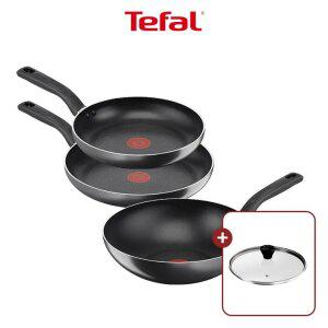 [테팔] 쿡이지 3종(팬24+팬28+웍28)(+레온 유리뚜껑24cm)