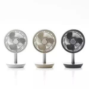 [I+I 총2개] 솔러스에어 무소음 탁상용 선풍기 좌우회전 타이머 미니 무선 소형 AIR60