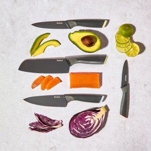 [테팔] 키친웨어 슬라이시 칼 4P세트(과도9+과도12+식도15+산도쿠16.5)