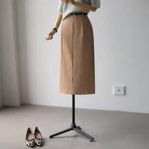 (안나앤모드) A. 프레즐 코튼 벨트 스커트[스커트D1128R03]