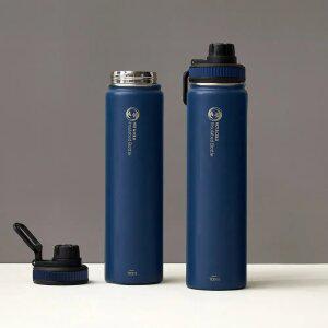 리벤스 보온보냉 스텐 텀블러 700ml 2개 (네이비)