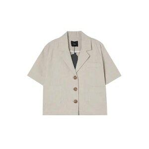 (상설전용) 미니 린넨 반팔 자켓 AQ2WJS60