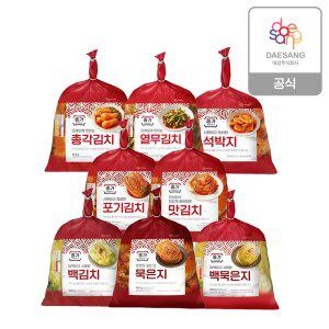 종가 김치류 850g~900g (포기/ 총각/ 열무 外)8종 2개 골라담기