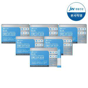 JW중외제약 포스트 프리바이오틱스 프로바이오틱스 프롤린 모유 유산균 30포 6개