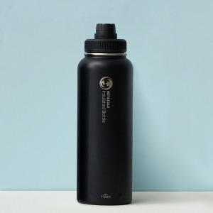 [리벤스]트래블 보온보냉 스텐 보틀 텀블러 1200ml (블랙) 1P