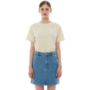 자수포인트 티셔츠 PP2CH566