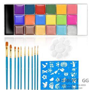 페이스 페인팅 물감 얼굴 분장 바디 할로윈 수용성