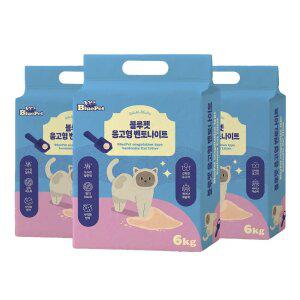블루펫 응고형 벤토나이트 고양이모래 대용량 18kg