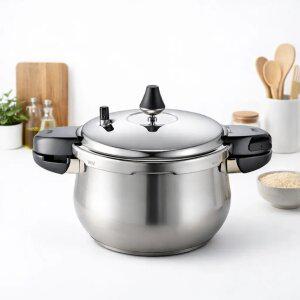 PN풍년 3중바닥 IH 스텐 압력솥 6인용 3.5L 인덕션 압력밥솥