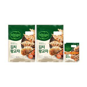 CJ 비비고 김치왕교자 1.05kg, 2개 + 김치왕만두 420g, 2입, 1개