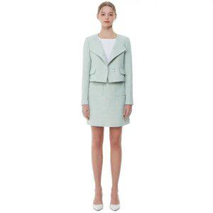 A라인 트위드 미니 스커트 PP2WS366