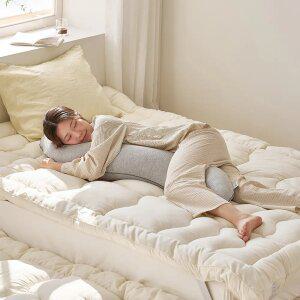 더릭스홈 탱글핏 텐셀 바디필로우 안고자는 죽부인 롱쿠션 긴 S자형 베개