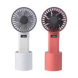 4000mAh 고용량 탁상용 핸디형 겸용 BLDC 모터 휴대용 무선 선풍기 NX1077