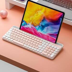 키보드 컴퓨터용품 게임용 자판 갈축 청축 PC 기계식 키캡 적축 예쁜 가성비좋은 우드