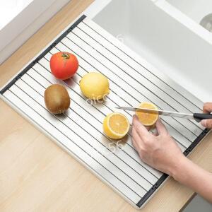 스텐 롤 도마 접이식 주방 싱크대 다용도 304 스테인레스